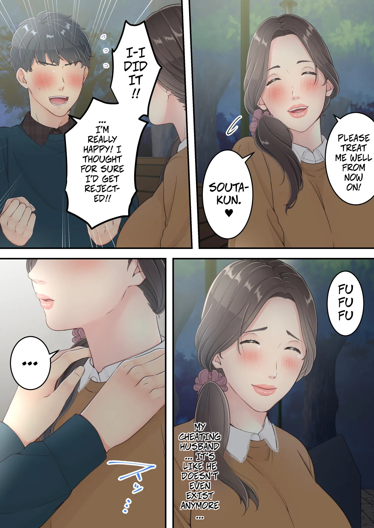 Hentai Manga Comic-A Normal Mother Goes on a Sweet Affair Trip With a Boy the Same Age as Her Son-Read-27